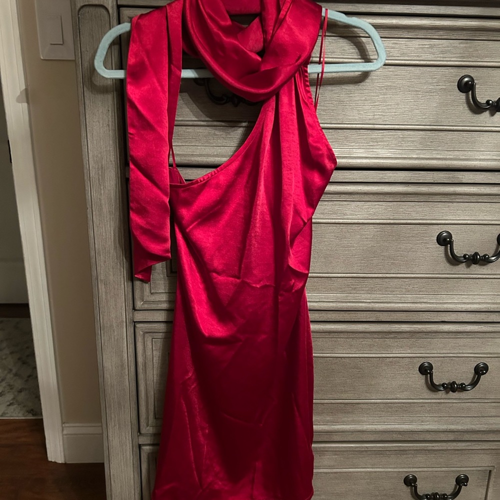 Sugarlips Elegant Red Evening Dress